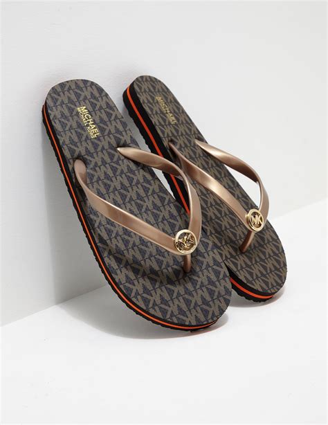 michael kors flip-flops